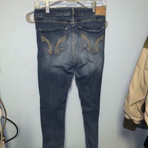 Womens hollister denim jeans